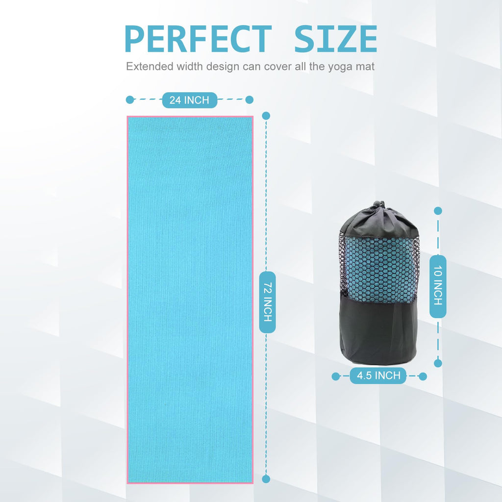 GripFlow™ Hot Yoga Towel