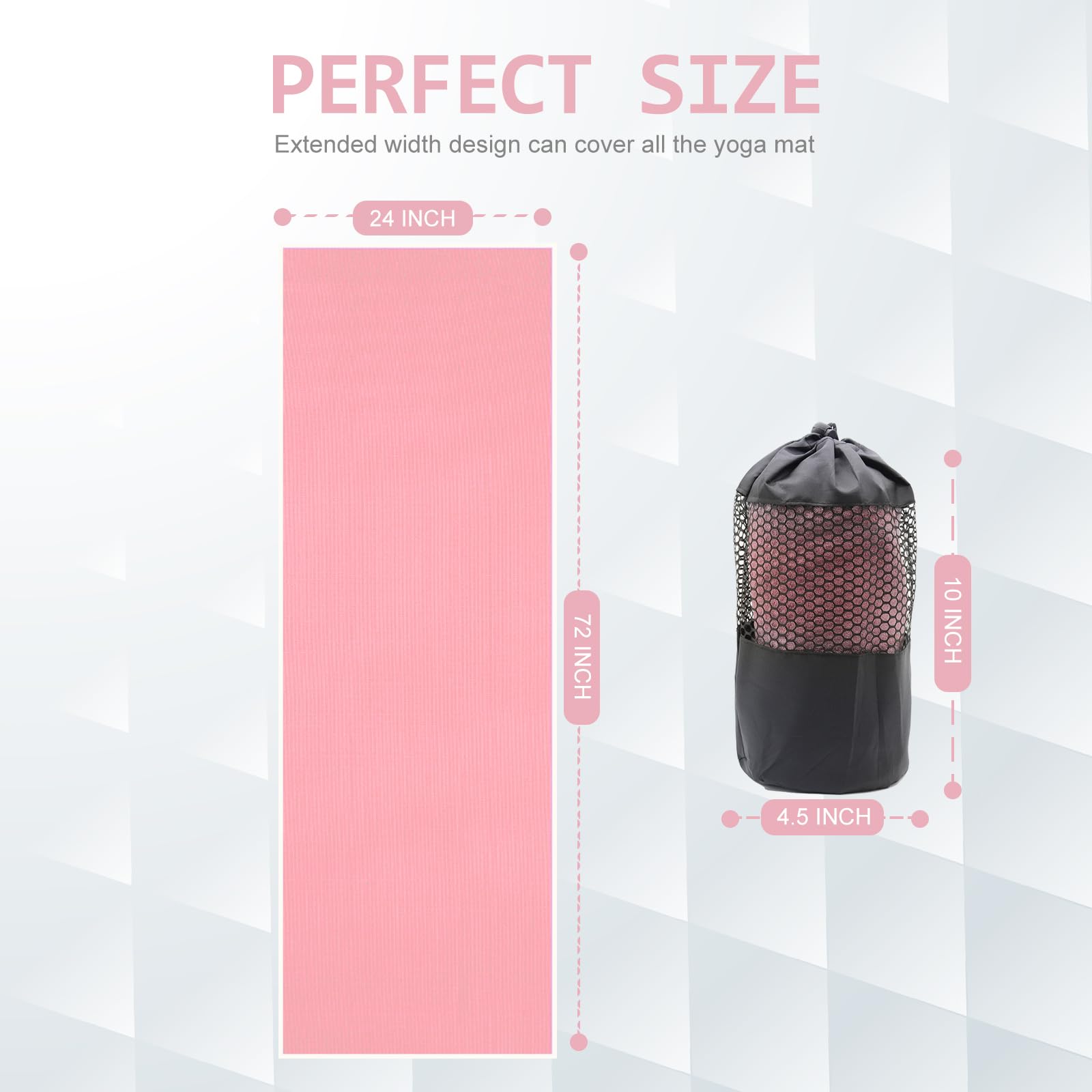 GripFlow™ Hot Yoga Towel