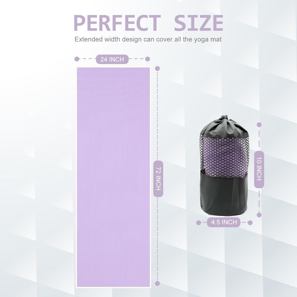 GripFlow™ Hot Yoga Towel