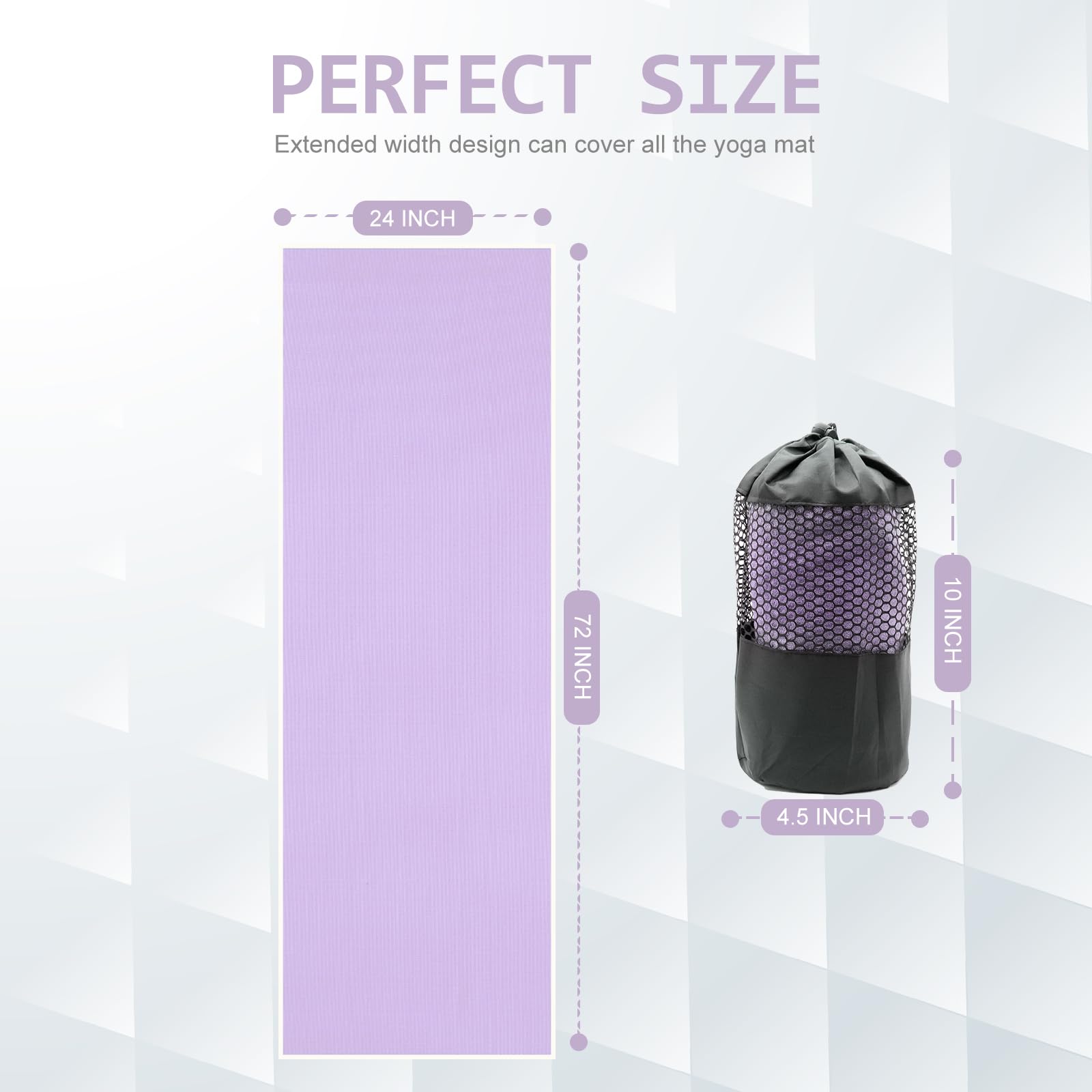 GripFlow™ Hot Yoga Towel