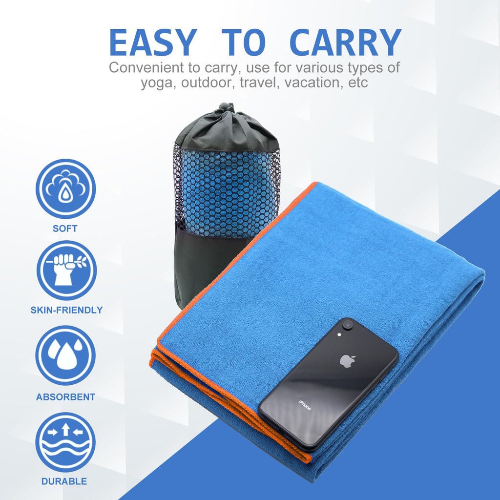 GripFlow™ Hot Yoga Towel