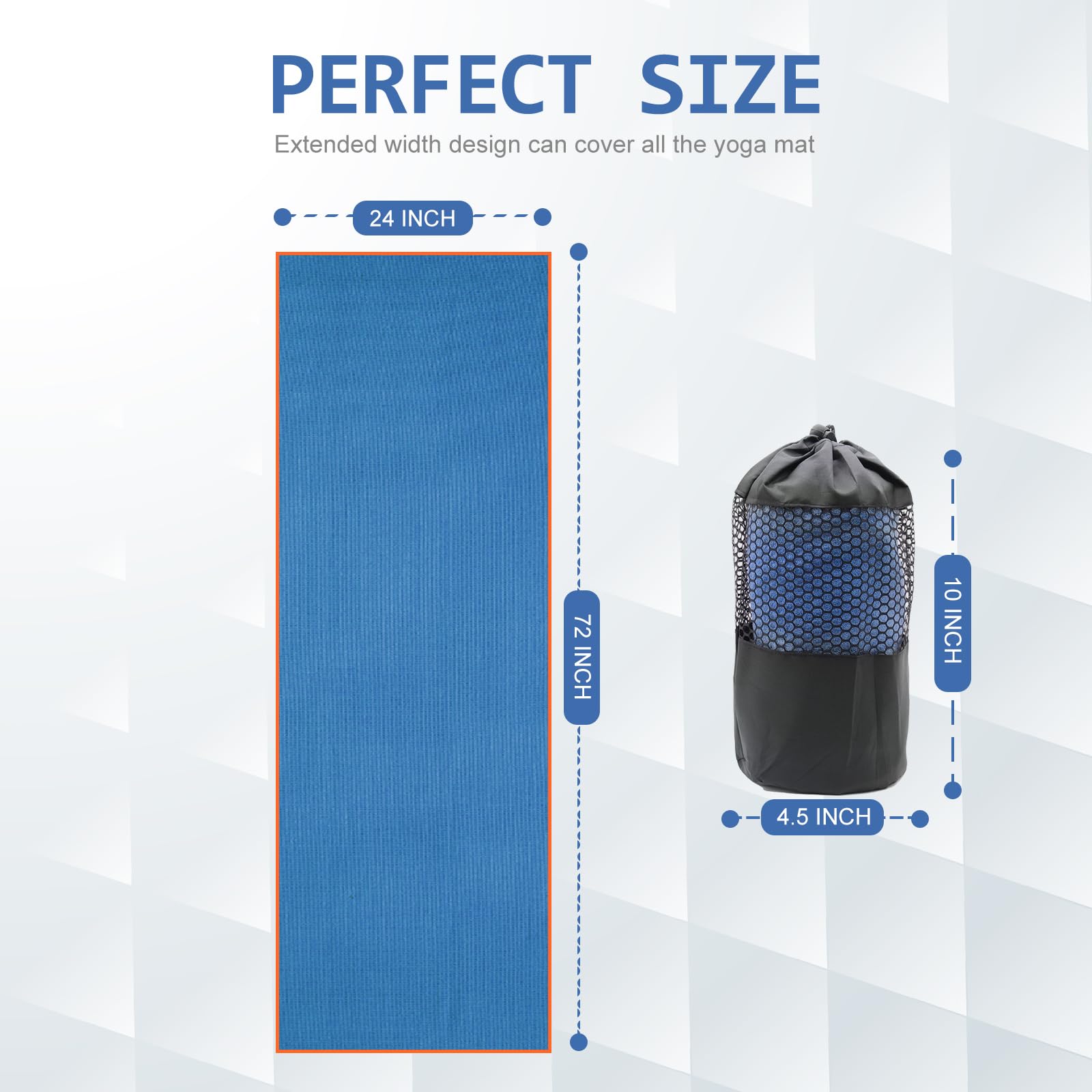 GripFlow™ Hot Yoga Towel