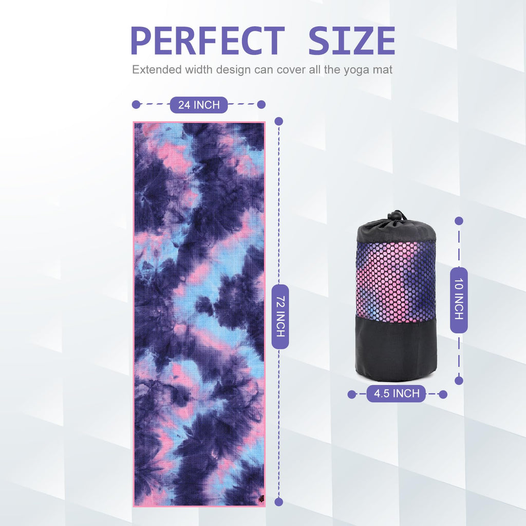 GripFlow™ Hot Yoga Towel