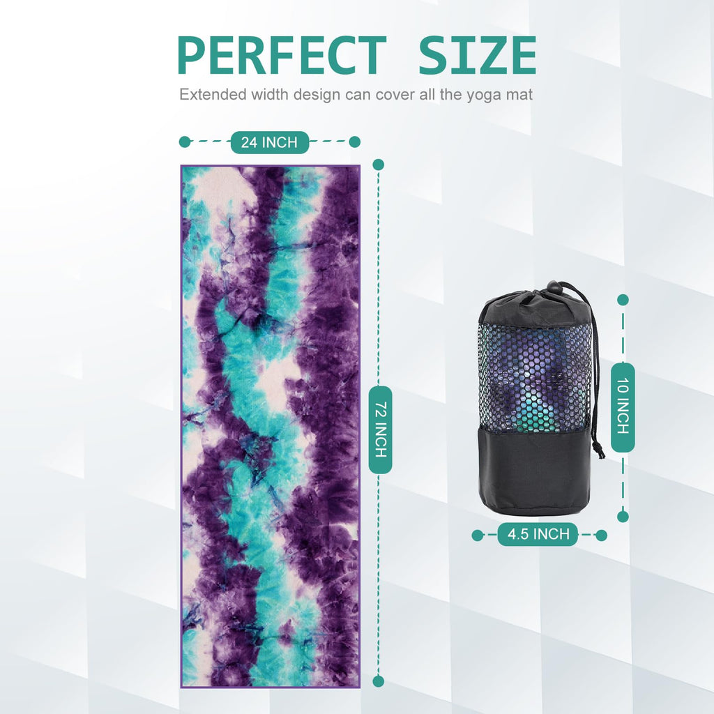 GripFlow™ Hot Yoga Towel