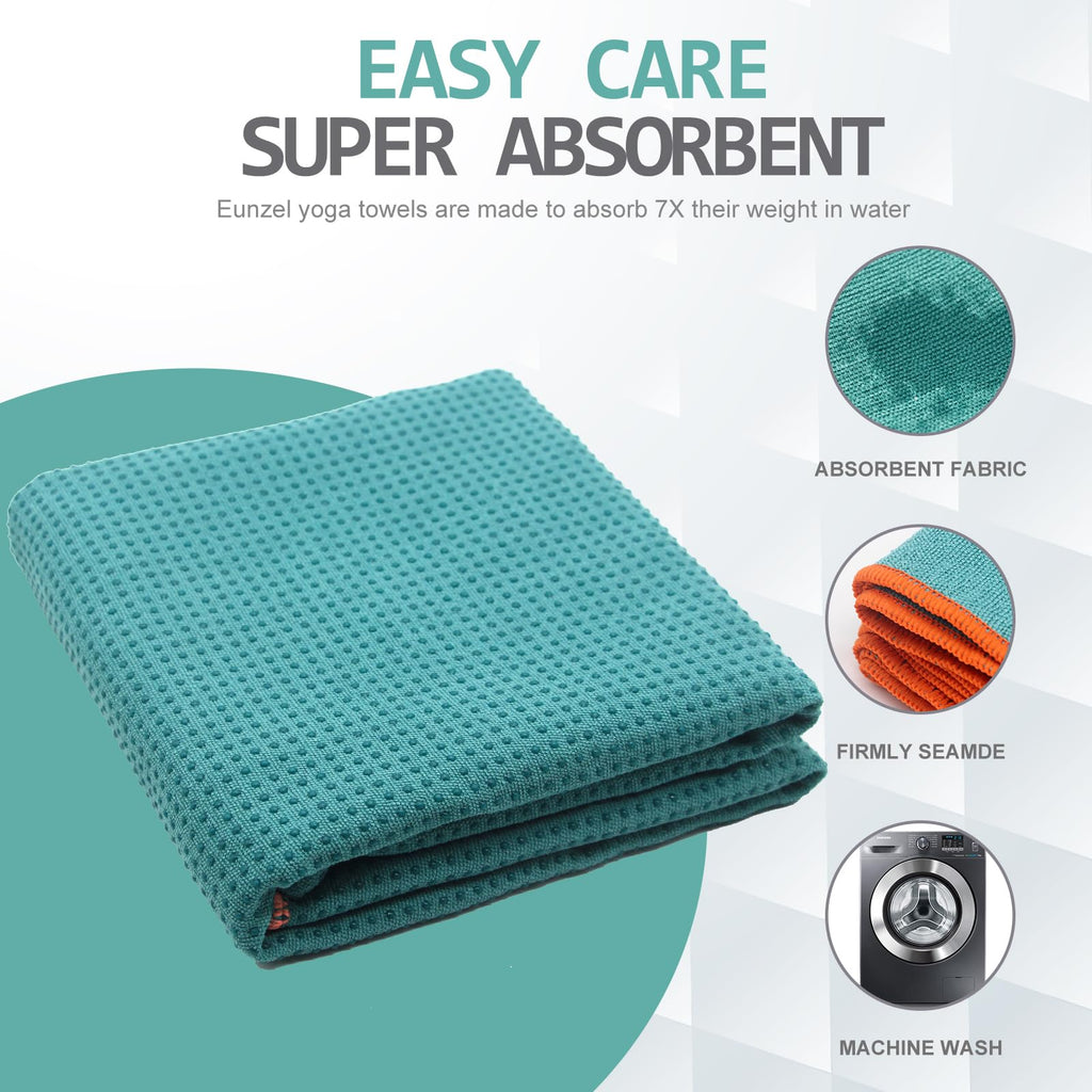 GripFlow™ Hot Yoga Towel