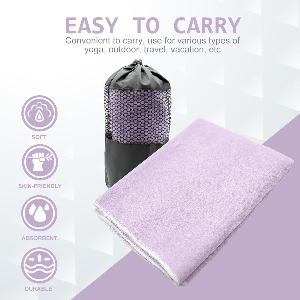GripFlow™ Hot Yoga Towel