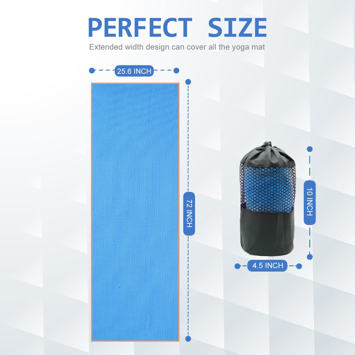 GripFlow™ Hot Yoga Towel