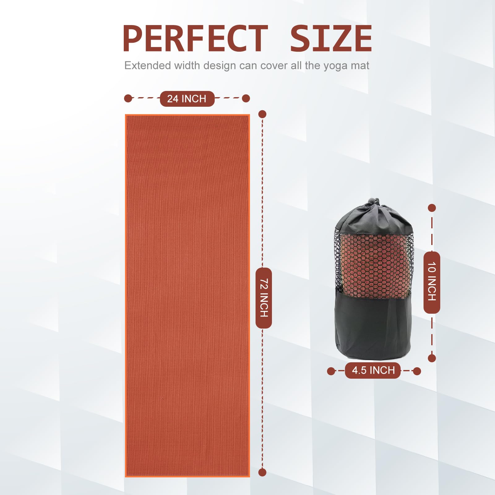 GripFlow™ Hot Yoga Towel