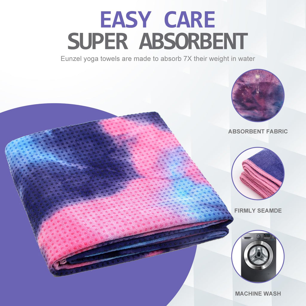 GripFlow™ Hot Yoga Towel