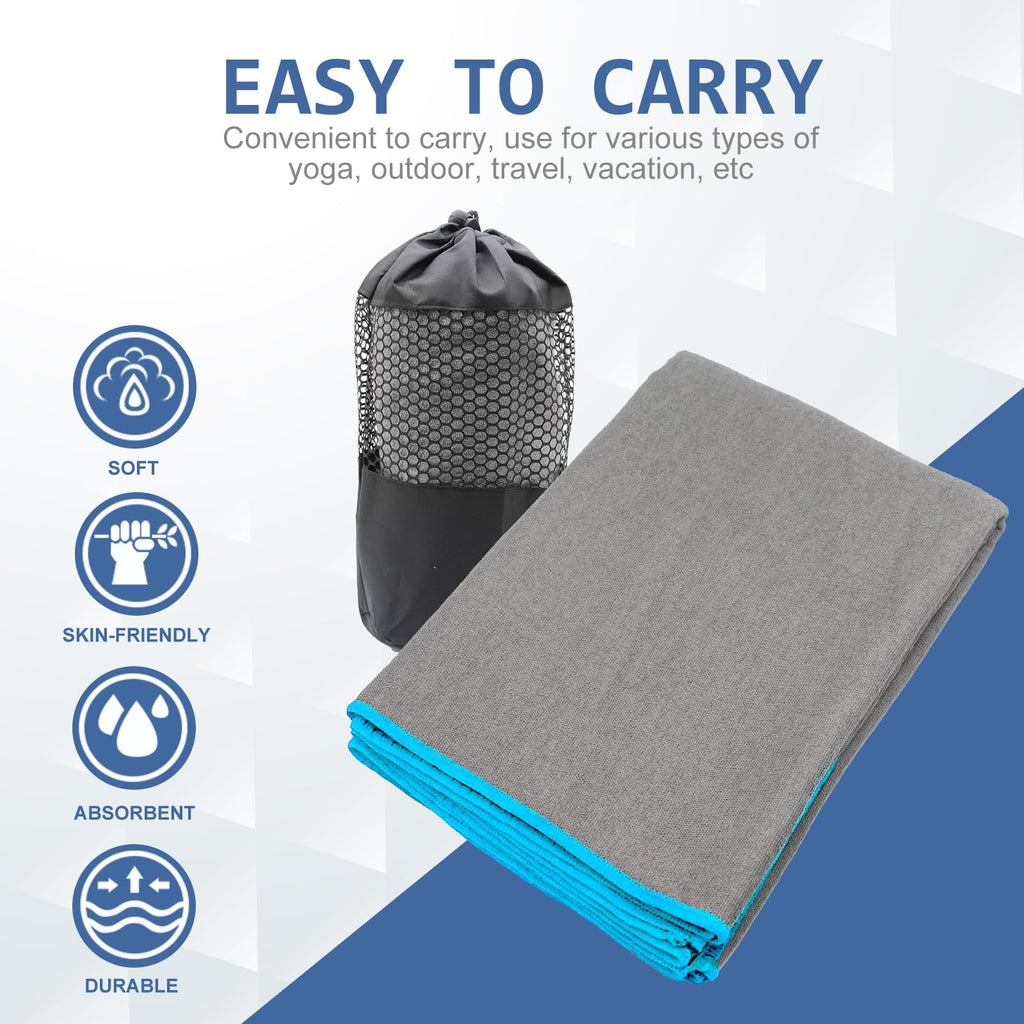GripFlow™ Hot Yoga Towel