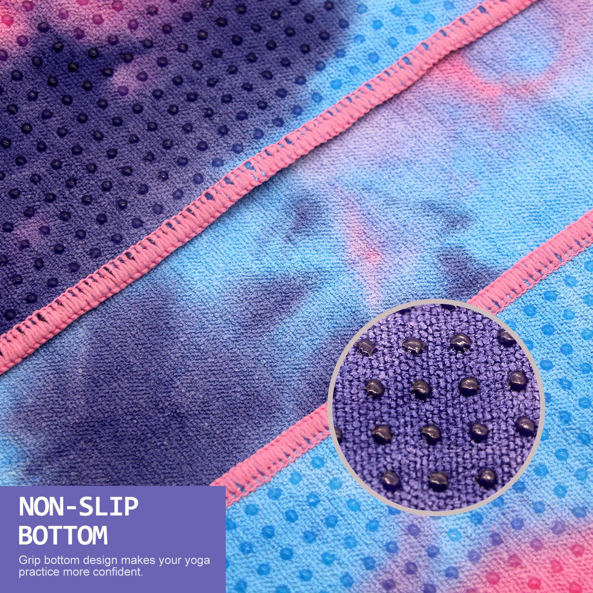 GripFlow™ Hot Yoga Towel